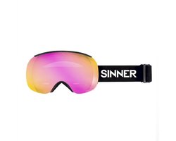 SINNER - haku - Skibril - Zwart, wit
