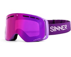 Sinner Olympia+ Skibril | Paars | Categorie 1