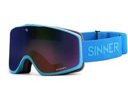 SINNER - SIN VALLEY S SKIBRIL - Mat blauw - Unisex - One Size