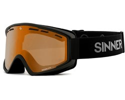Sinner Skibril - Batawa - matt zwart / oranje - one size
