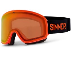 Sinner Snowghost Photochromic OTG Skibril - Oranje | Categorie 1-3