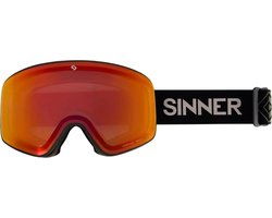 SINNER - SNOWGHOST SKIBRIL - Mat Zwart - Unisex - One Size