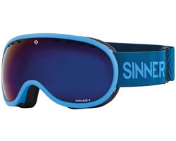 Sinner VORLAGE S skibril - Blauwe Neon