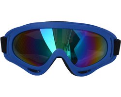 Ski Bril - Snowboardbril - Anti-Beschlag Lens Helmcompatibel - 1 Stuk - Voor Heren Dames en Jongeren Zwart