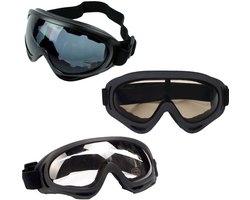 Ski Zonnebril - Skibril - Anti-Beschlag Ventilatie UV-Bescherming - 1 - Voor Skiën en Snowboarden Zwart/Rood