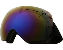 Ski Zonnebril - Skibril - Anti-beslag Coating Veelzijdig Ontwerp - 1 - Voor Skiën en Snowboarden Zwart