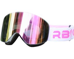 Ski Zonnebril - Skibril - Dames & Heren - Wintersport - UV-Bescherming - Winddicht - Ski Gadgets - Roze