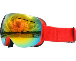 Ski Zonnebril - Skibril - Veelzijdig Ontwerp Anti Beschlag - 1 St - Voor Skiën En Snowboarden Meerkleurig