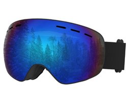 Skibril - 20,5*9,5*5 cm - Anti-condens skibril - Outdoor sneeuwbril - Anti-condens, slagvast, UV-bescherming, enz. - Geschikt voor skiën, paragliden, bergbeklimmen en andere sporten - Bril - Kan over een gewone bril gedragen worden - Unisex