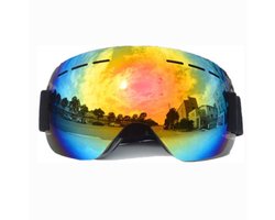 Skibril - Beschermende bril voor buitensporten in de winter, met ventilatiegaten, anti-condens, winddicht, geschikt voor volwassenen en tieners.