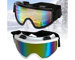 Skibril en Snowboardbril voor Brildragers - Verstelbare Skibril voor Heren, Dames en Jongeren