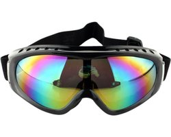 Skibril Kind - Kinder Skibril - Multicolor - One Size Zwart - Unisex Pro Ski Bril - Junior Kids Skibril - Kinderskibril - Snowboard Bril - Pro