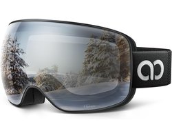 Skibril met Breed Zicht en UV400 Bescherming voor Volwassenen en Kinderen