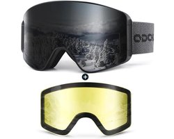 Skibril met Verwisselbare Lens en UV-Bescherming voor Mannen en Vrouwen