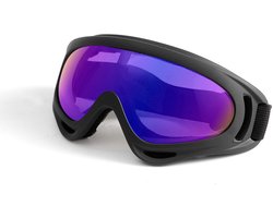 Skibril perfect voor skiën en snowboarden, UV-bescherming, anti-gel bril, voor mannen, vrouwen en jongeren