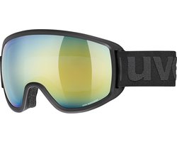 Skibril Uvex Topic FM Black Mat / Mirror Orange