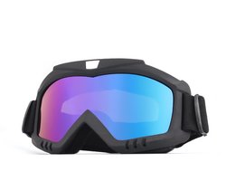 Skibrillen - Snowboardbrillen - Langlaufbrillen - Ski-/Motor-/Mountainbikebrillen - Anti-condens/Winddicht/Stofdicht/Slagvast - Zwart montuur - Gekleurde lenzen
