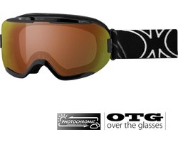 Slokker RB Photochromic OTG Skibril | Zwart | Categorie 2