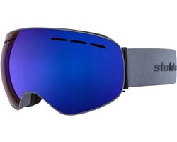 Slokker Siusi Skibril | Grijs Blauw | Categorie 2