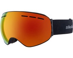 Slokker Siusi Skibril | Zwart Rood | Categorie 2