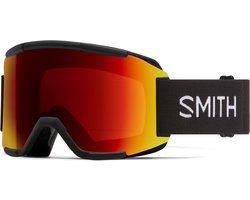 Smith Squad Black Chromapop Sun Red Miror