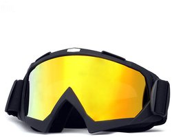 Snowboardbrillen, skibrillen voor dames heren volwassenen, skibrillen heren en dames kleuren, anti-condens winter sneeuwbrillen met sferische afneembare lenzen, geschikt voor buitensporten