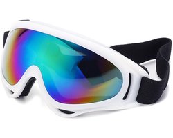 Sportbril - Outdoor bril - Wintersport en motor - Helmcompatibel - UV 400 bescherming - Zwart