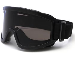 Sportbrillen voor buitensporten - Skibril - bril - ski accesoires - PC-materiaal - Zwart