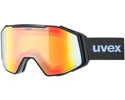 Uvex Gravity Fm Skibril Zwart Supravision Yellow/CAT1 Man,Vrouw