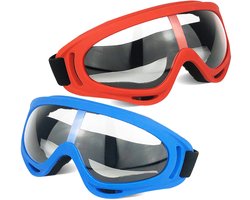 Veiligheidsbril - Beschermbril - Hoge Impactweerstand En UV400-bescherming Voor Scherp Zicht - 2 Stuks - Voor Werk En Buitensporten Zwart