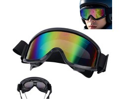 Verstelbare Skibril met UV400 Bescherming voor Brildragers en Wintersport