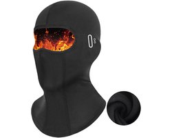 Warme en Winddichte Thermo-Bivakmuts met Brilgat voor Wintersport en Fietsen