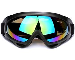 Winddichte skibril - skibril - skibril dames - skibril heren - Unisex - Snowboardbril - Anti-condens skibril - Kleurrijk - TPU/PC-materiaal