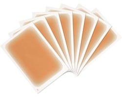 8 Stuks Waterdichte en Onzichtbare Tattoo Cover Stickers voor Littekens en Vlekken - Ultrathin en Zweetbestendig (Beige)