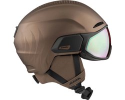 Alpina Oro QV MIPS Skihelm Met Photochromic Vizier 2025 M - Bruin