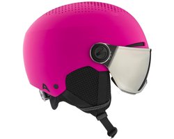 Alpina Zupo Visor Q-Lite Junior Skihelm Met Vizier - Pink Matt | Maat: 51 - 55 cm