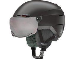 Atomic Skihelm - Kinderen - Savor Visor Jr - Snowboard Helm - Wintersport bescherming - Zwart - 51-55