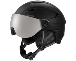 Cairn Impulse Helm Met Vizier Zwart 55-56 cm