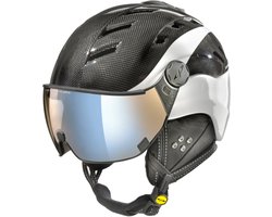 CP Camurai - Skihelm - Carbon/wit - 56-58/M - Meekleurend & Polariserend Vizier - Cat. 1-2 (//)