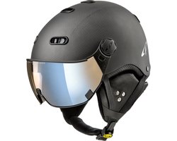 CP Carachillo Carbon - Skihelm - zwart - 56-58/M - Meekleurend & Polariserend Vizier - Cat. 1-2 (//)