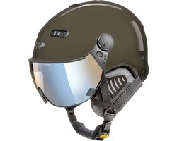 CP Carachillo - Skihelm - bruin - 58-60/L - Meekleurend & Polariserend Vizier - Cat. 1-2 (//)