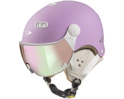CP Carachillo - Skihelm - paars - 56-58/M - Meekleurend & Polariserend Vizier - Cat. 1-2 (//)