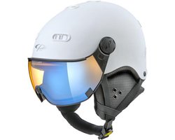 CP Carachillo White s.t. DL Vario Brown Polarized Ice Mirror - Vizierhelm - M