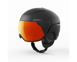 Giro ORBIT SPH MT BLK/VIV EMB Unisex Skihelm - Matte Black