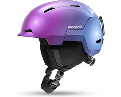 Gradient Paarse Skihelm voor Volledige Bescherming en Comfort