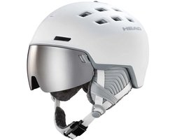Head Rachel S2 Silver/Red - White - Wintersport - Wintersport accessoires - Skihelmen