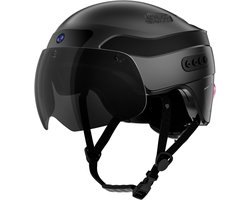 HOB Smart AI Skihelm met ingebouwde Camera - MAAT L - Met Vizier - Skibril - Fiets Helm - Heren & Dames - Verlichting & Bluetooth speaker en microfoon