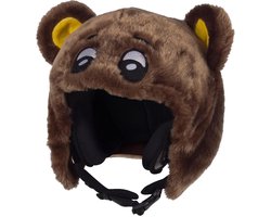 Hoxyheads Beer - Skihelmcover - Kinderen - One size - Roze