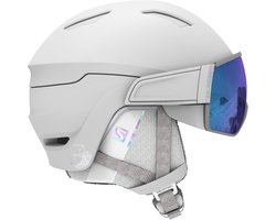 Moderne Ski Helm met Vizier en Geïntegreerd Lenswisselsysteem