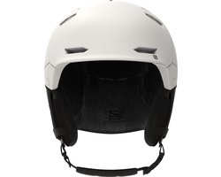 Salomon Skihelm - Unisex - Husk Pro - Snowboard Helm - Wintersport bescherming - Wit - 56-59